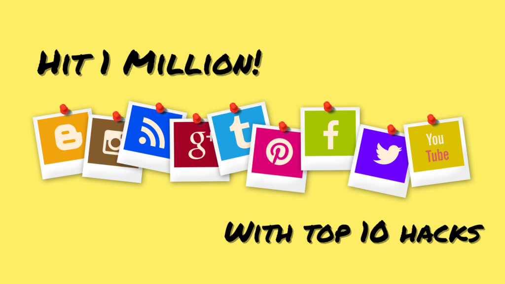 Increase followers on social media